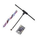 Hot Sales JHEMCU Nano 2.4G Elrs Radio High Refresh Rate Expresslrs Rx24T for Racing & Long Range Drones for Unisex Use